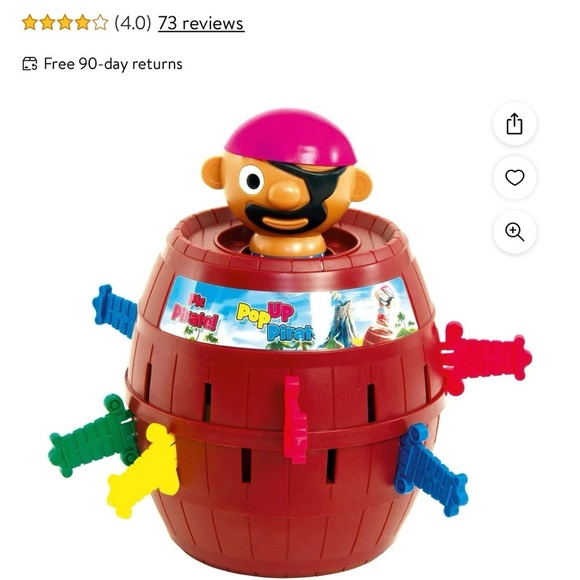 classic pop up pirate game - Picture 2 of 2